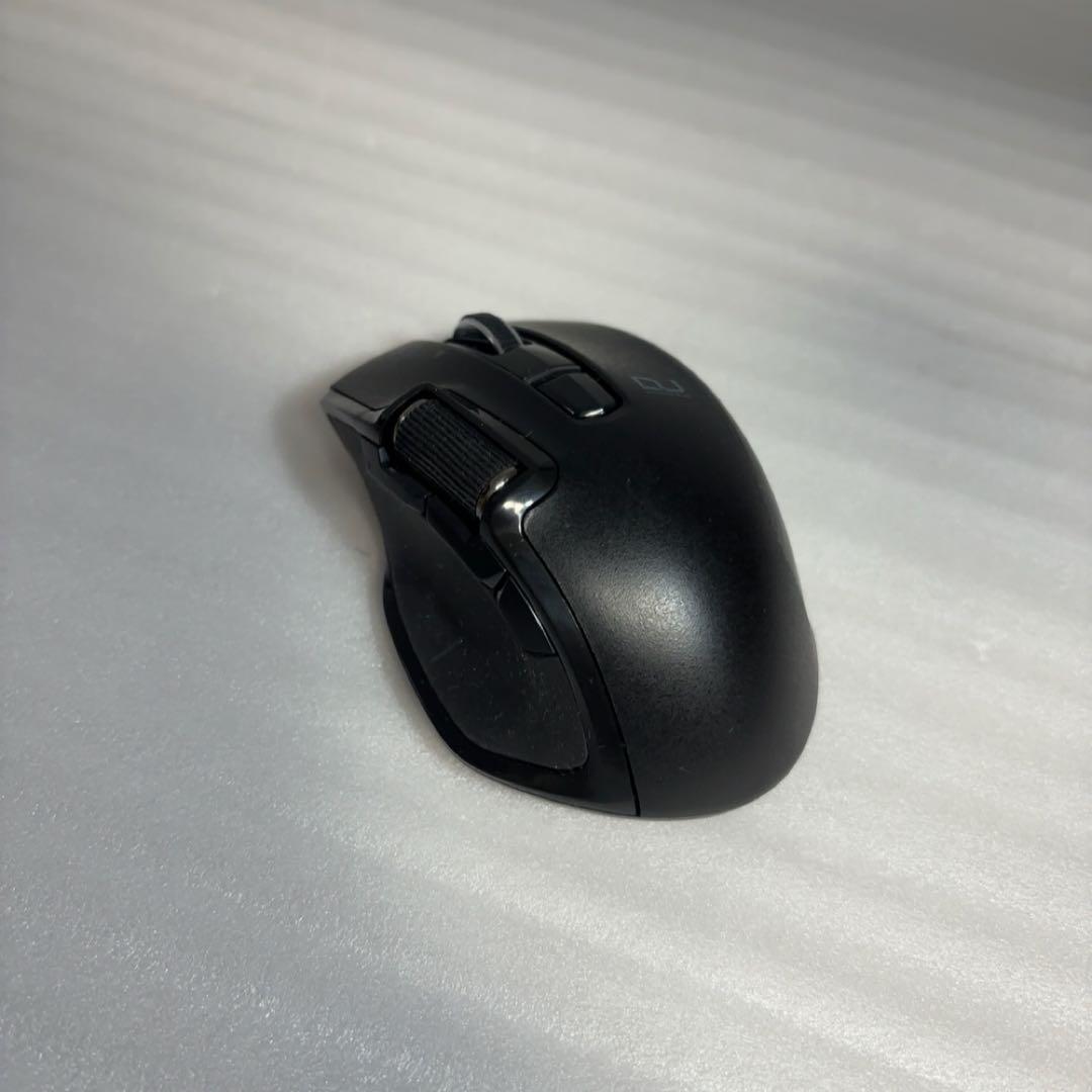 エレコム製【ハードウェアマクロ搭載Sサイズ】サイドホイール機能ワイヤレスマウス