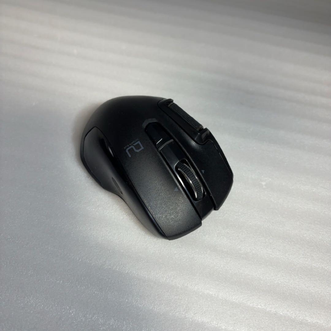 エレコム製【ハードウェアマクロ搭載Sサイズ】サイドホイール機能ワイヤレスマウス