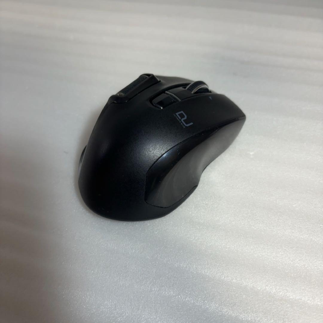 エレコム製【ハードウェアマクロ搭載Sサイズ】サイドホイール機能ワイヤレスマウス