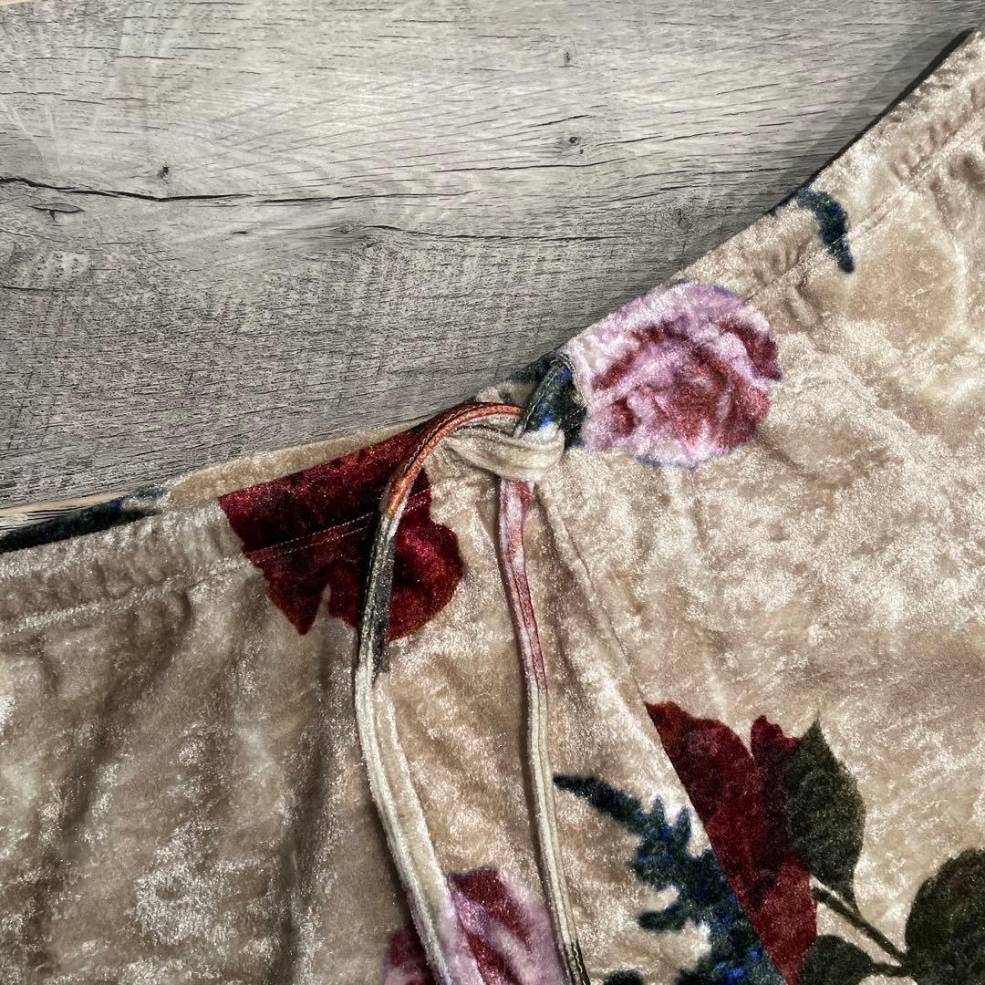 ドリスヴァンノッテン　フラワープリントパンツ