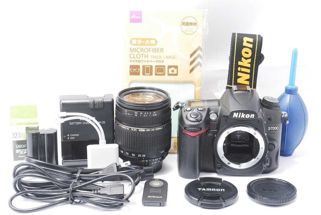 Nikon D7000　初心者～中級者　高倍率レンズセット、センサー清掃済み✨