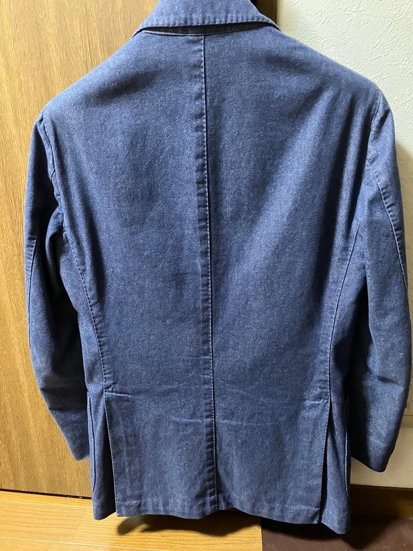 ラルディーニ　ブルー　テーラードジャケット　42