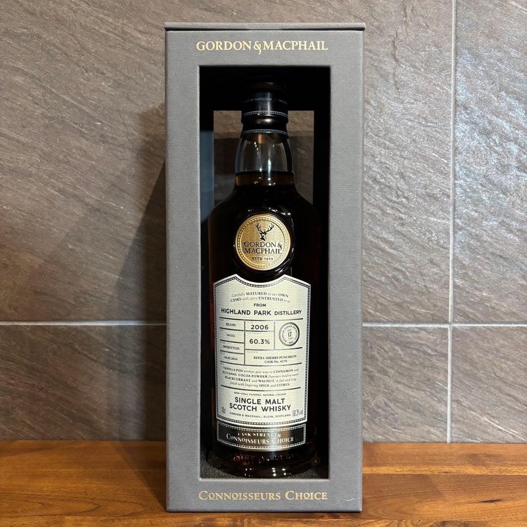 ゴードン&マクファイル　コニサーズチョイス　カスクストレングス　ハイランドパーク