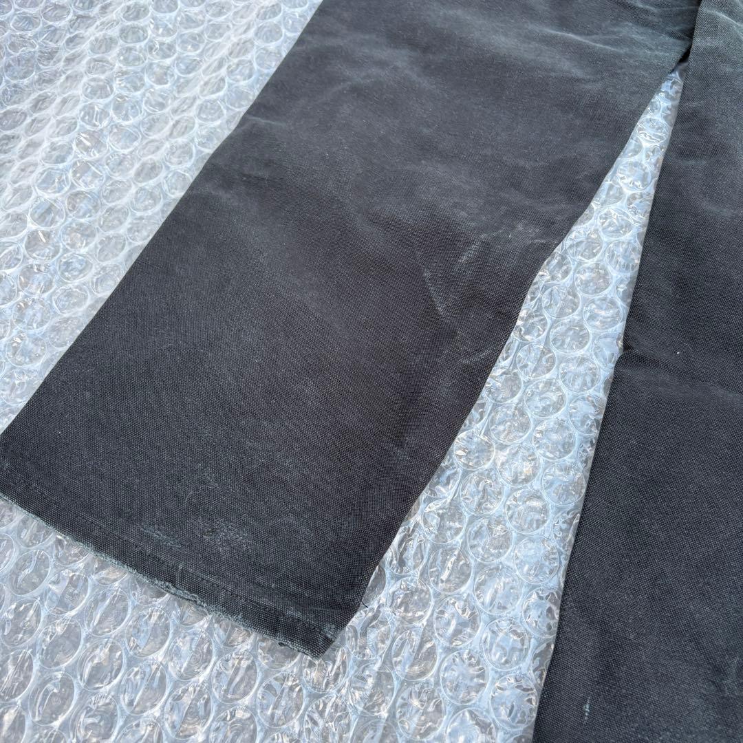 雰囲気抜群 90s メキシコ製 Carhartt ダブルニー ワークパンツ ブラ