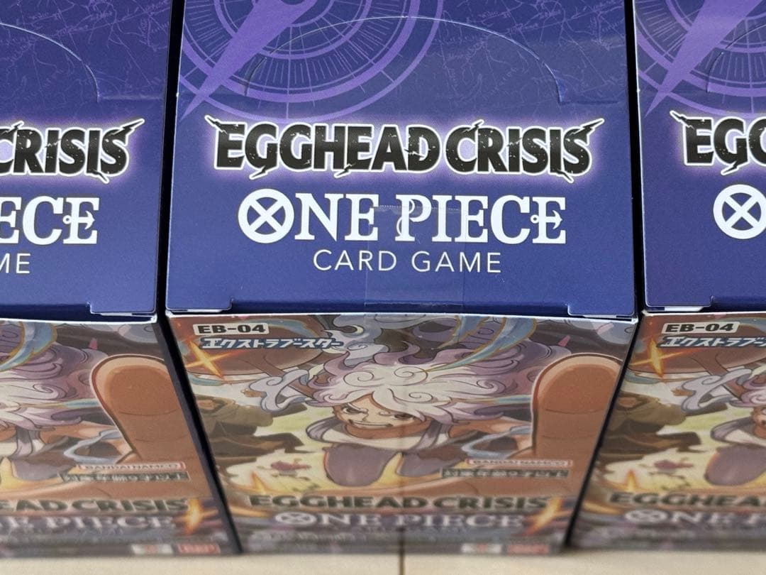 EGGHEAD CRISIS ONE PIECE カードゲーム 3個セット