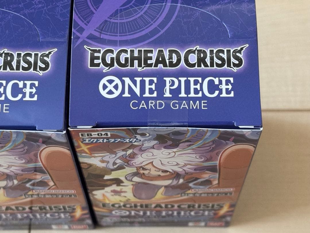 EGGHEAD CRISIS ONE PIECE カードゲーム 3個セット