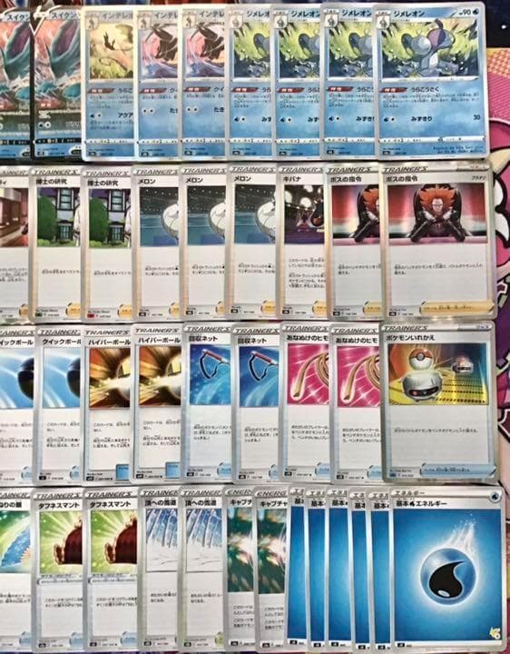 本格構築 【白馬スイクン】デッキ＆二重スリーブ