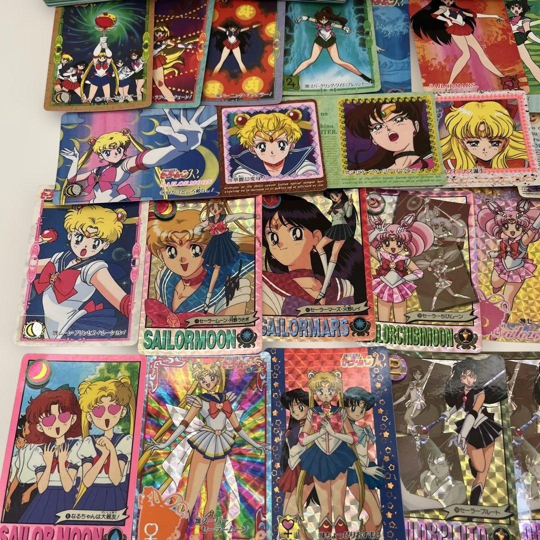 美少女戦士セーラームーン☆トレーディングカード セット 250枚以上☆状態良☆