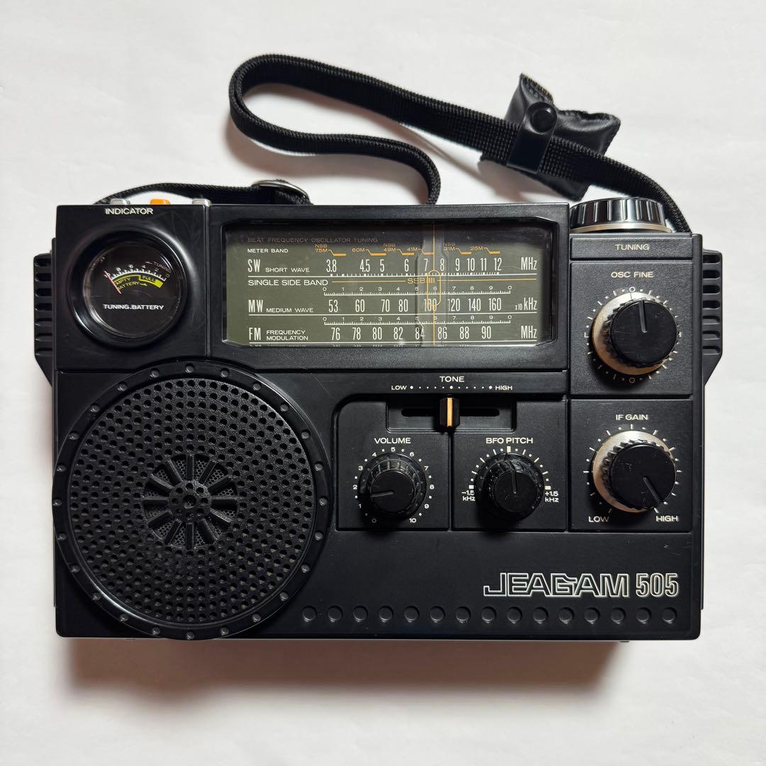 三菱　3バンドBCLラジオ　ジーガム505　JP-505 【ジャンク】