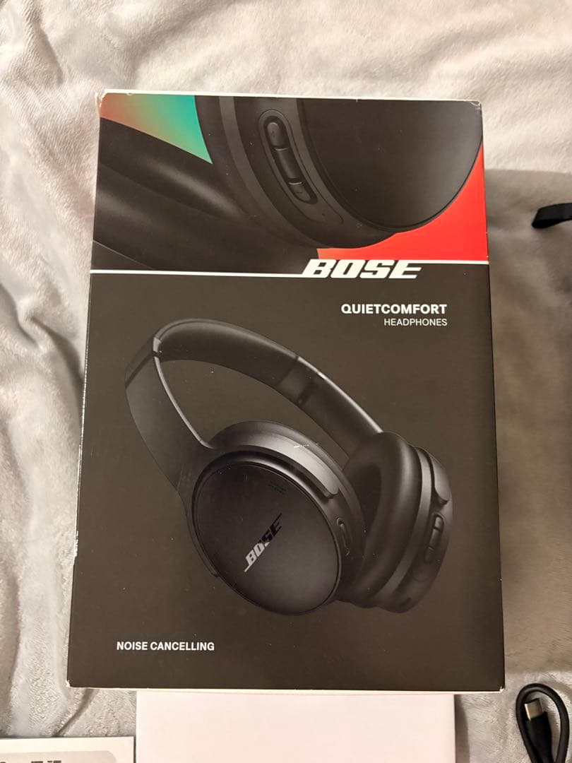 BOSE QUIETCOMFORT ヘッドフォン ノイキャン 黒