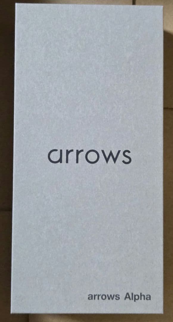 新品未開封 arrows Alpha M08 SIMフリー ブラック
