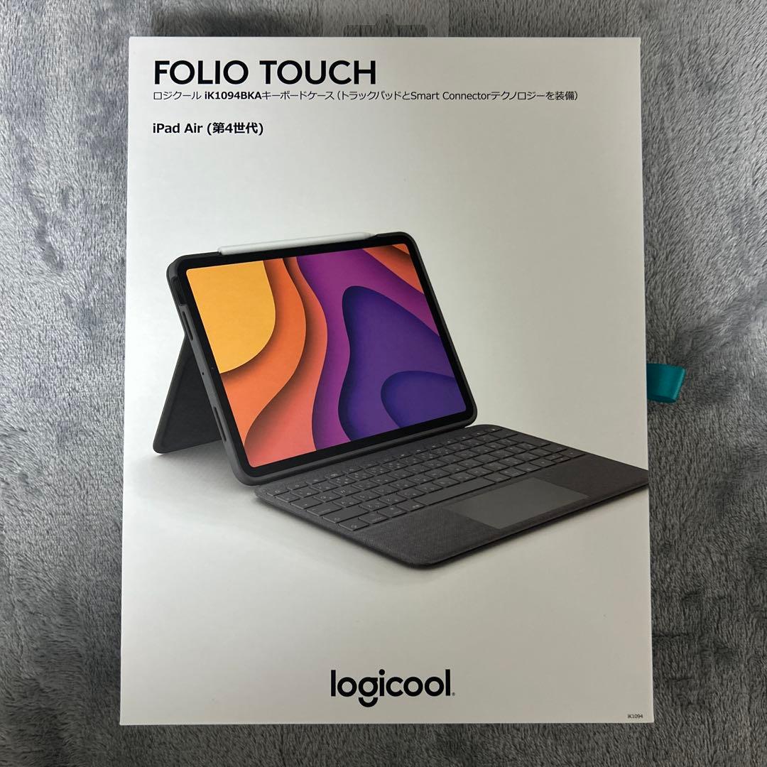 【美品】logicool Folio Touch iPad Air キーボード