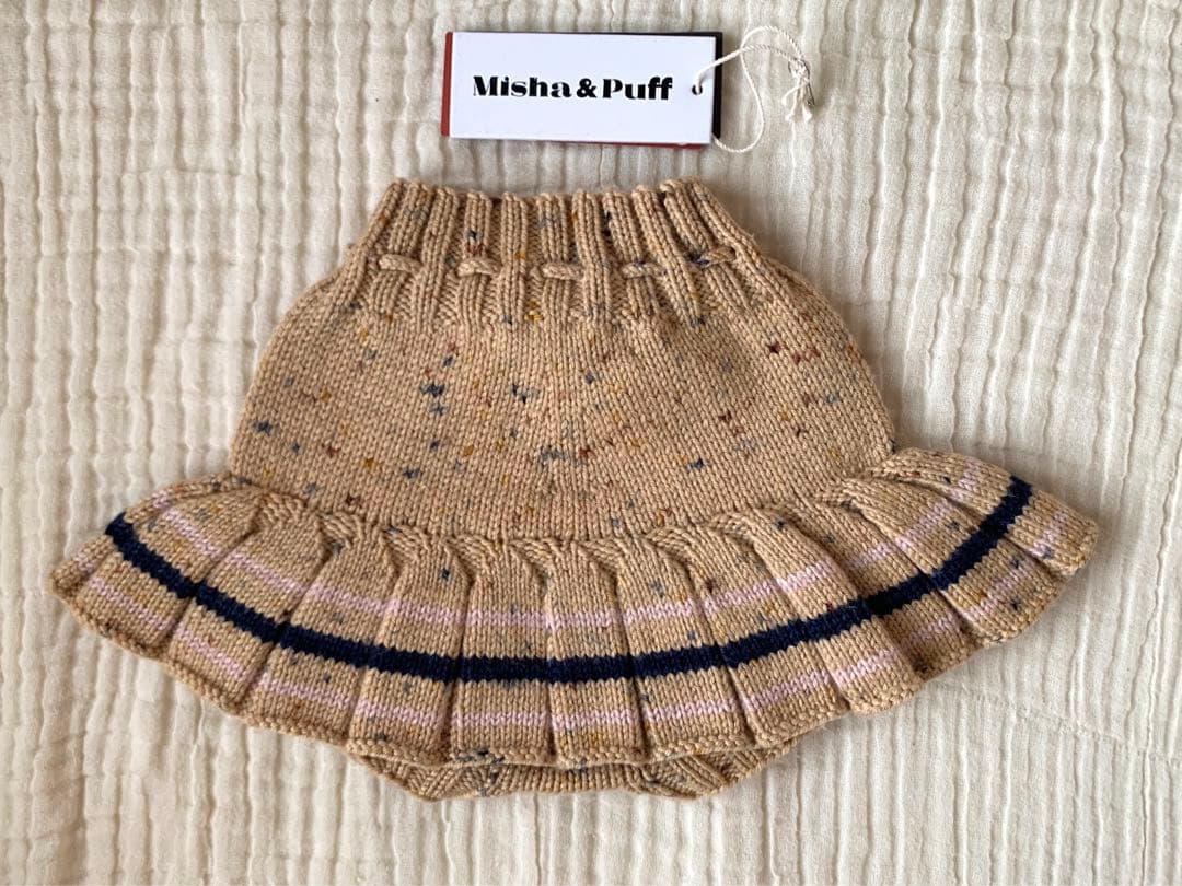 ボトムス Misha&puff camel confetti 2y