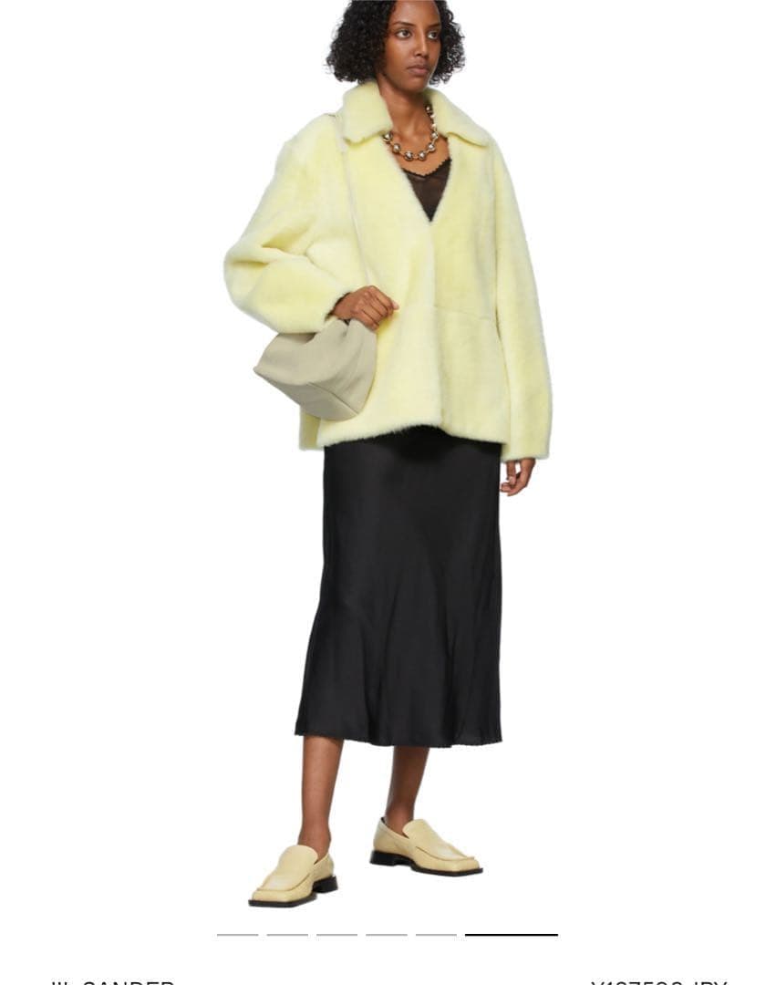 【JILSANDER】スクエアトゥ ローファー