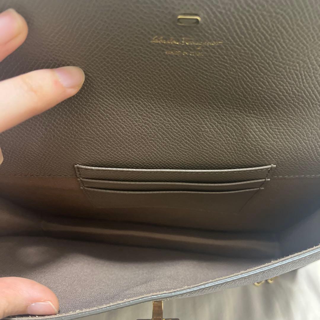 サルバトーレ　フェラガモ　クラッチバッグ 2WAYショルダーバッグ