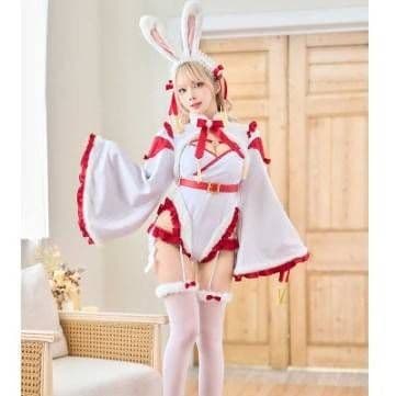 ハイシェイプセクシー巫女バニー 9点セット Malymoon CS25177