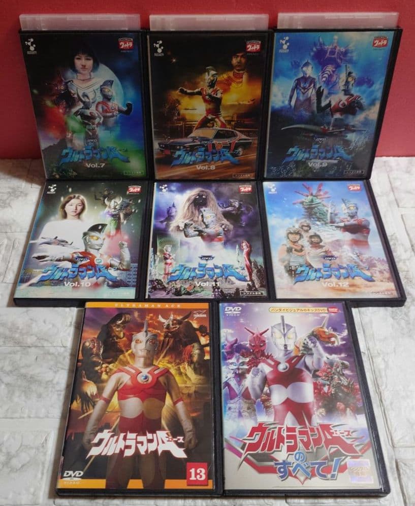 ウルトラマンエース 全１３巻+エースのすべて！DVD〈レンタル落ち商品〉