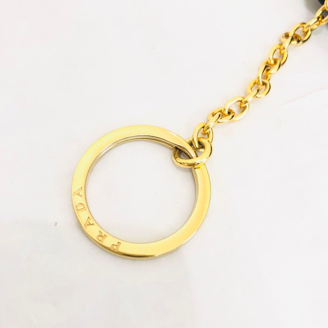 未使用に近い 極美品 PRADA プラダ サフィアーノ レザー ケース 黒