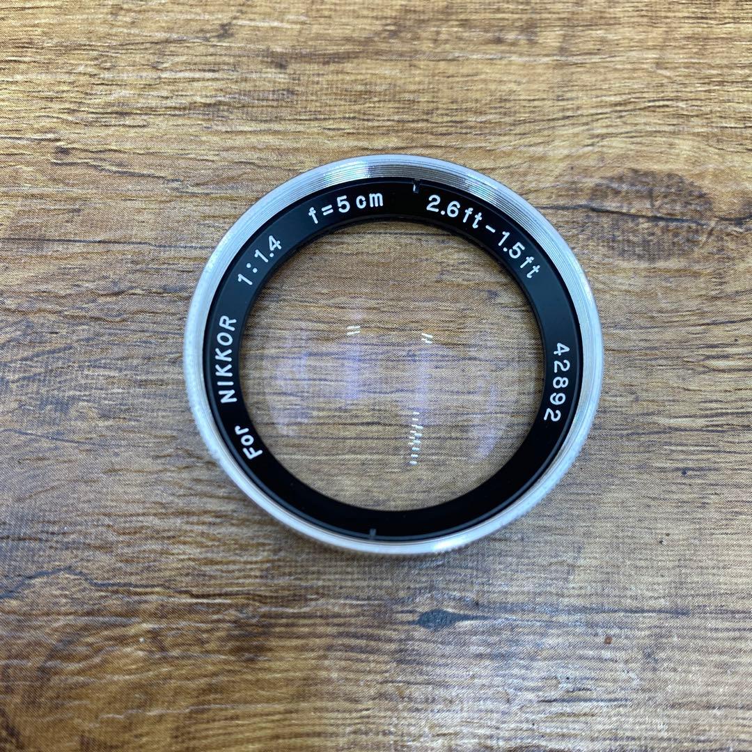 Nikon ニコン近接撮影装置2.6-1.5ft 50mm F1.4 E-146