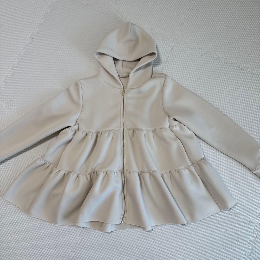 Yori ダンボールティアードパーカー