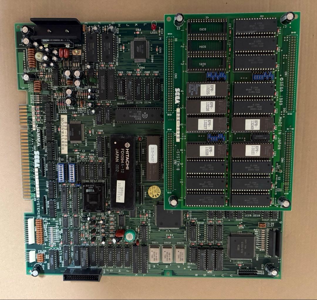 期間限定値下げ！アーケードゲーム基板 マイケルジャクソン ムーンウォーカー