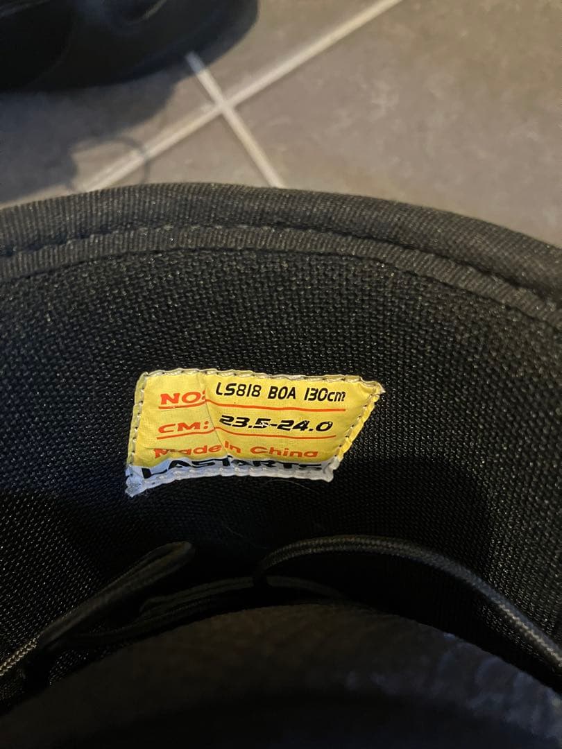 LASTARTS ラスターツBOA 23.5-24.0cm　スノーボードブーツ