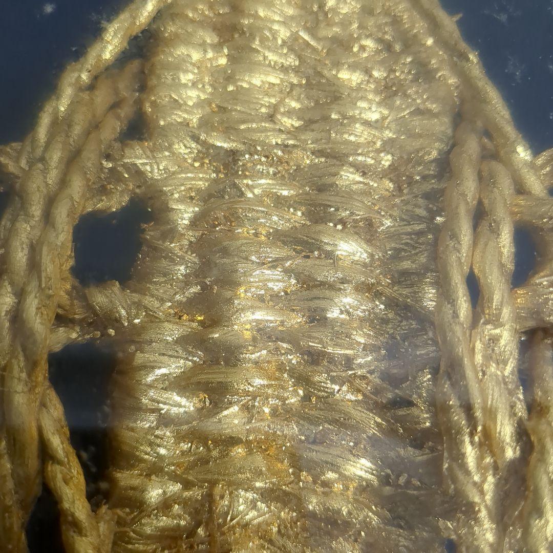 金のわらじ(純金箔)999.9 わらじ 縁起物 純金 商売繁盛 学業向上 恋愛