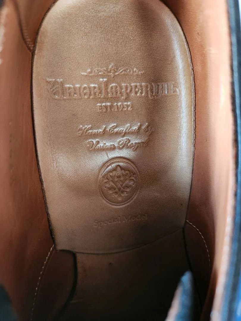 ユニオンインペリアル　オールウェザー　ストレートチップ　24cm