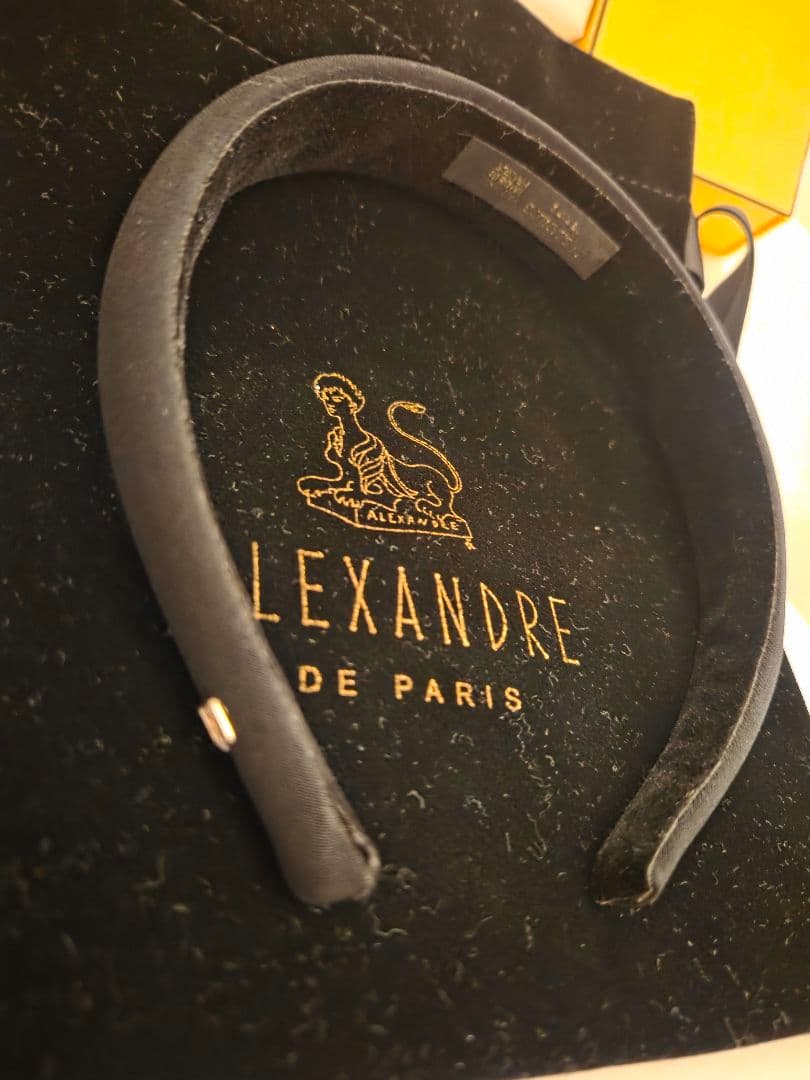 Alexandre de Paris フラワーバレッタとカチューシャのセット