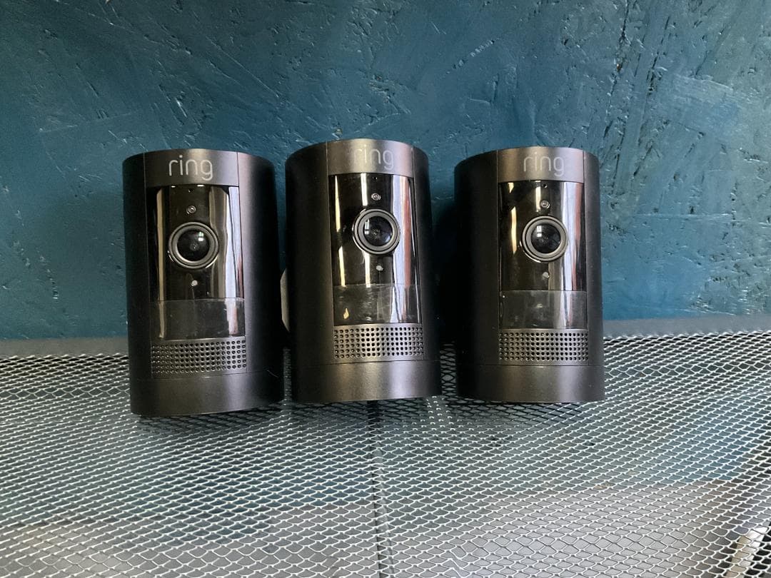 Ring 防犯カメラ 3台セットStick Up Cam Battery 黒