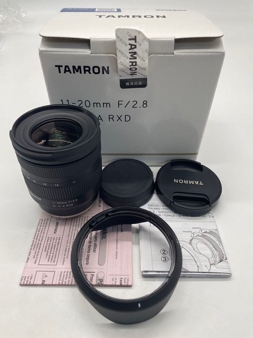 TAMRON 11-20mm F/2.8 Di III-A RXD Xマウント