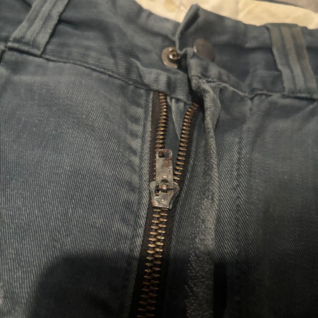 50s vintage ワークパンツ サンフェード ボロ 襤褸 コットン