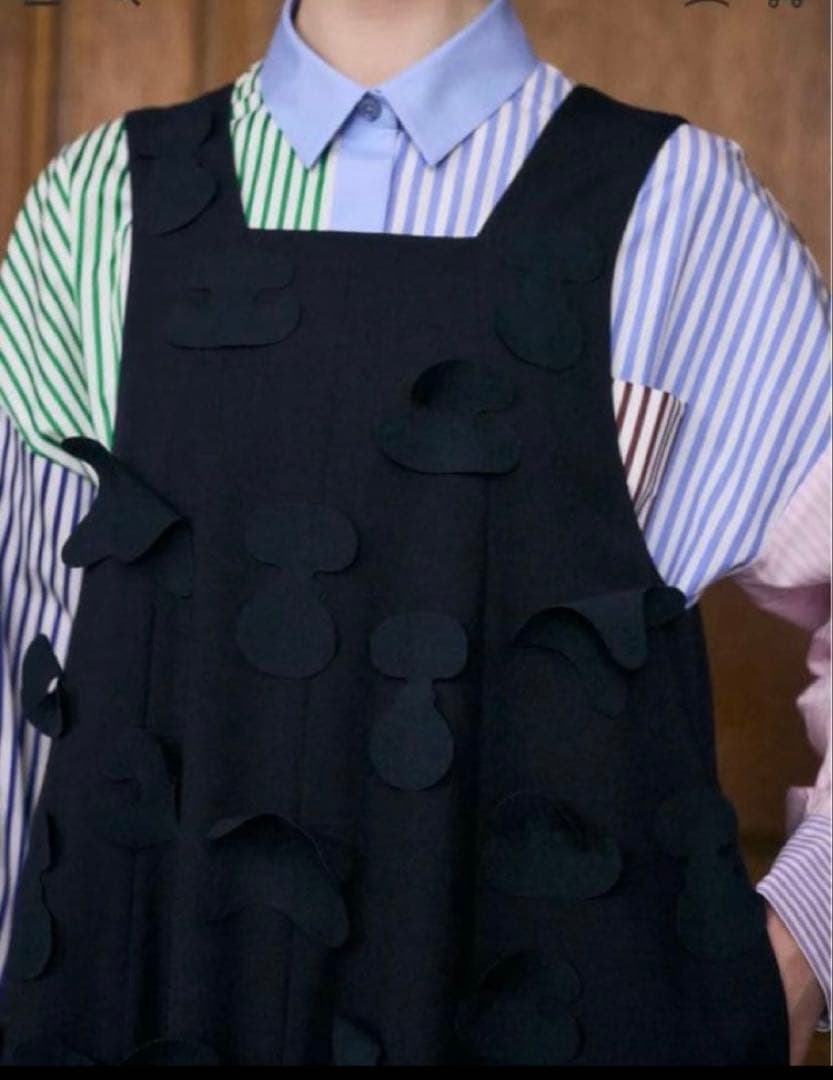 ENFOLD今期CHAIR-MOTIF JUMPER-SKIRT¥165000