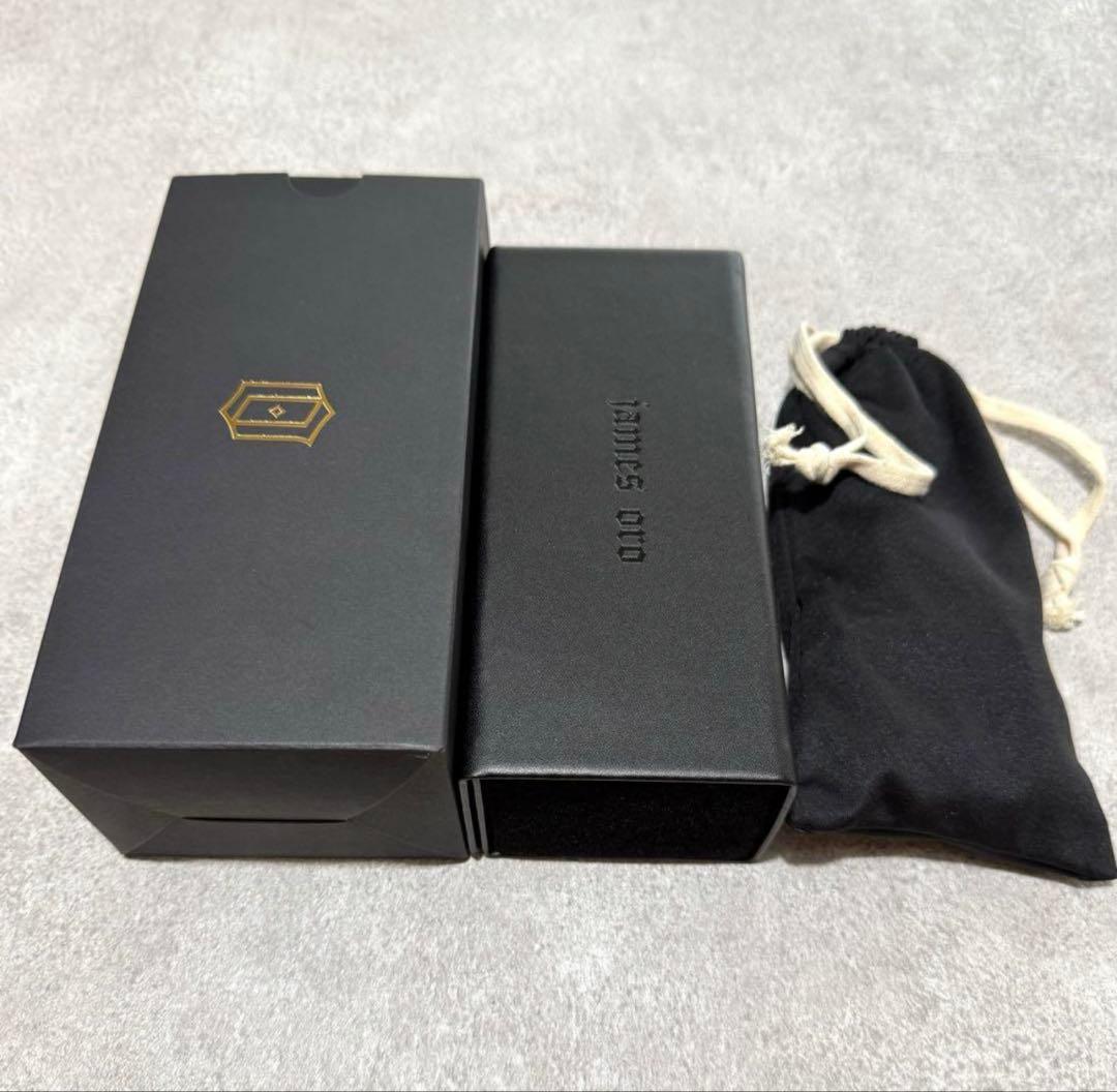 1*1様 James oro RED TINT OPUS リムレスサングラス