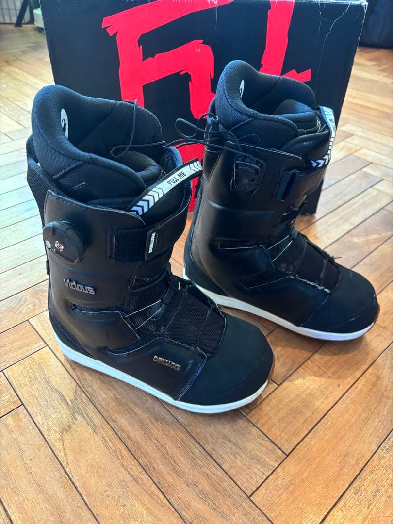 スノーボード DEELUXE vicious TF 24.5cm