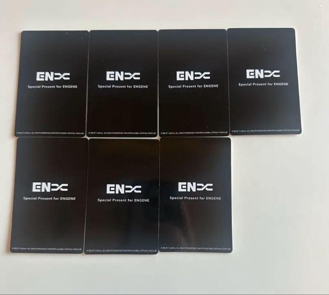 FC 1000人限定アンケートトレカ　ENHYPEN