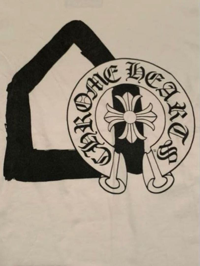 【希少】クロムハーツ＆コムデギャルソン コラボ ホワイトTシャツ