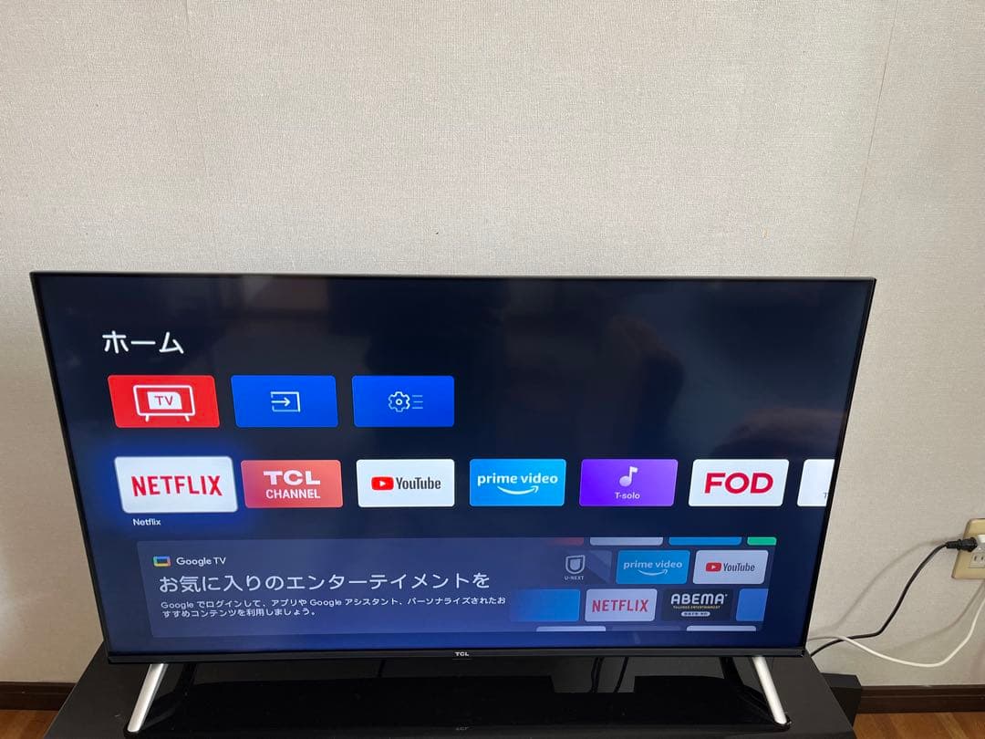 TCL 40インチ smart対応フルハイビジョン液晶テレビ【美品】