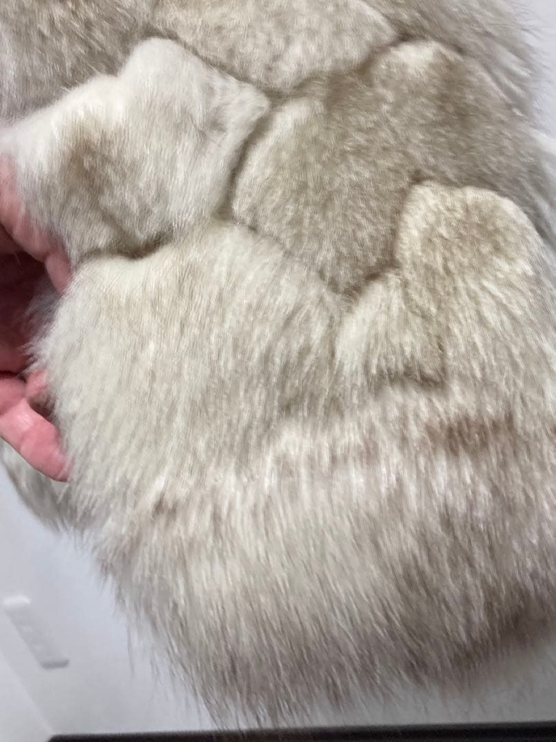 ファーコート 毛皮 EMBA エンバ FOX 産地 ノルウェー 日本製 11号