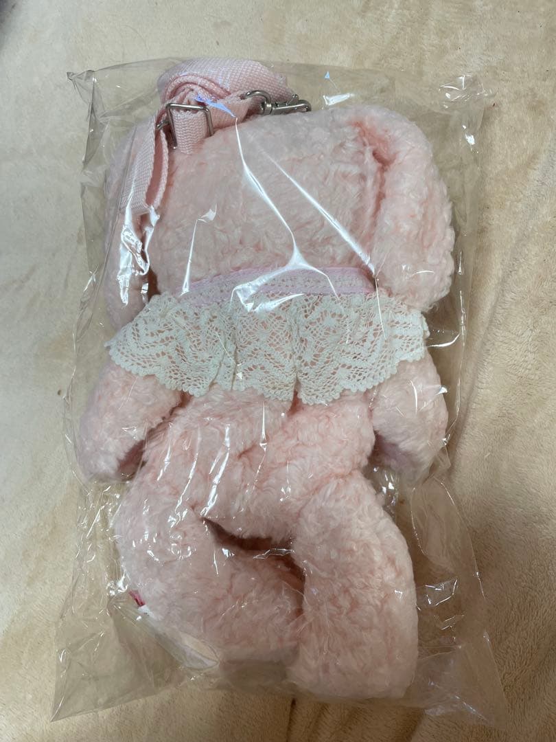 ベイビーザスターズシャインブライト　うさくみゃ　ポシェット　ピンク　ピコフラワー