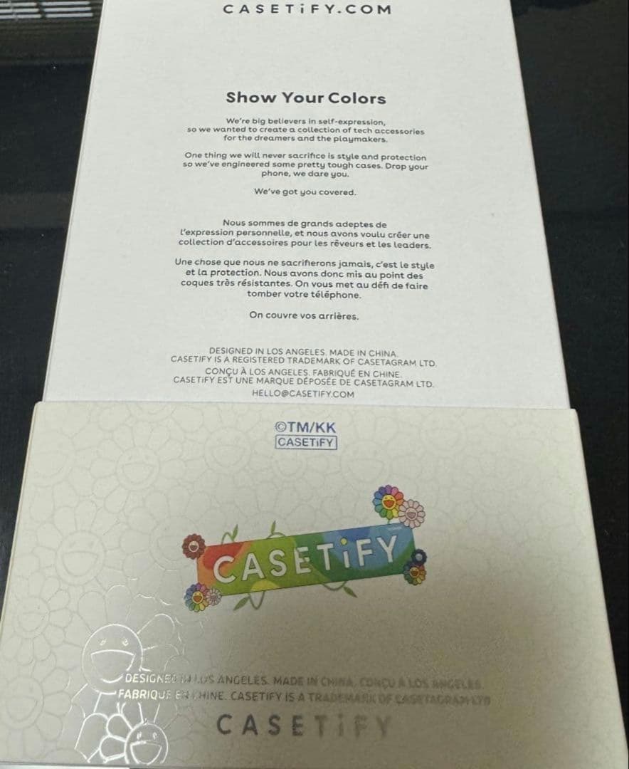 【 美品】CASETiFY iPhone17 Pro max 村上隆