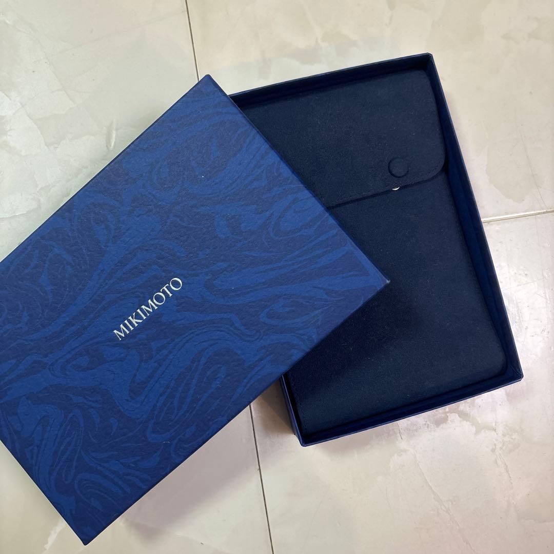 週末お値下げMIKIMOTO ステーションネックレスイエローゴールドk18 9粒