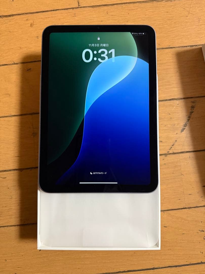 ipad mini 第6世代 256GB バッテリー状態:新品同様