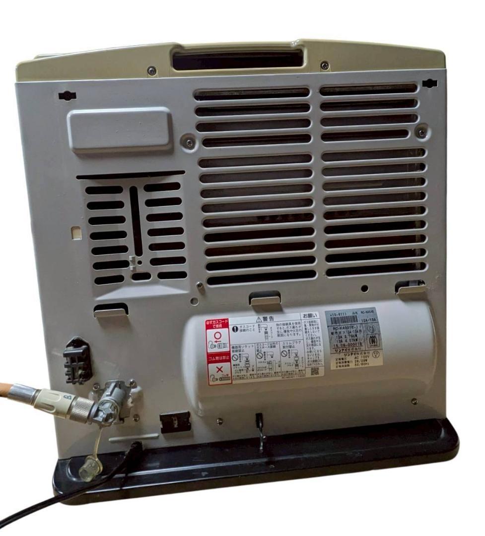 Rinnai ガスファンヒーター RC-K4001E 2014年製 都市ガス