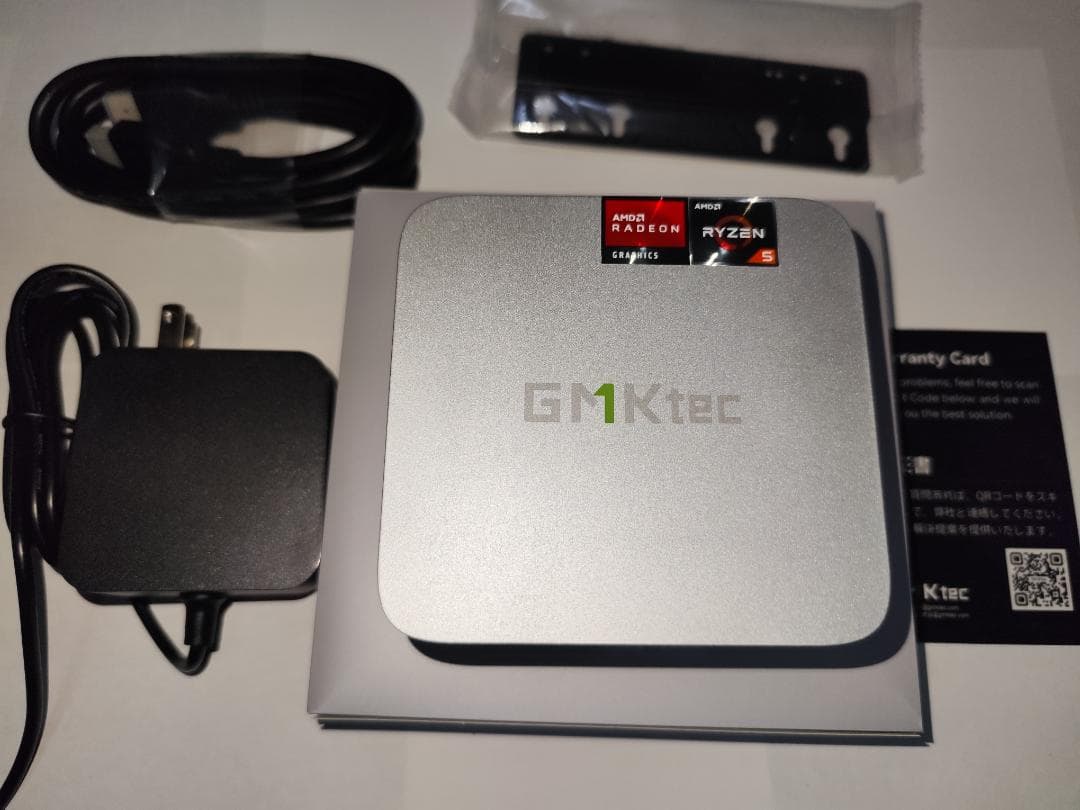 ミニPC Ryzen 5 3500U搭載W11ProGMKtec16MB＋1TB