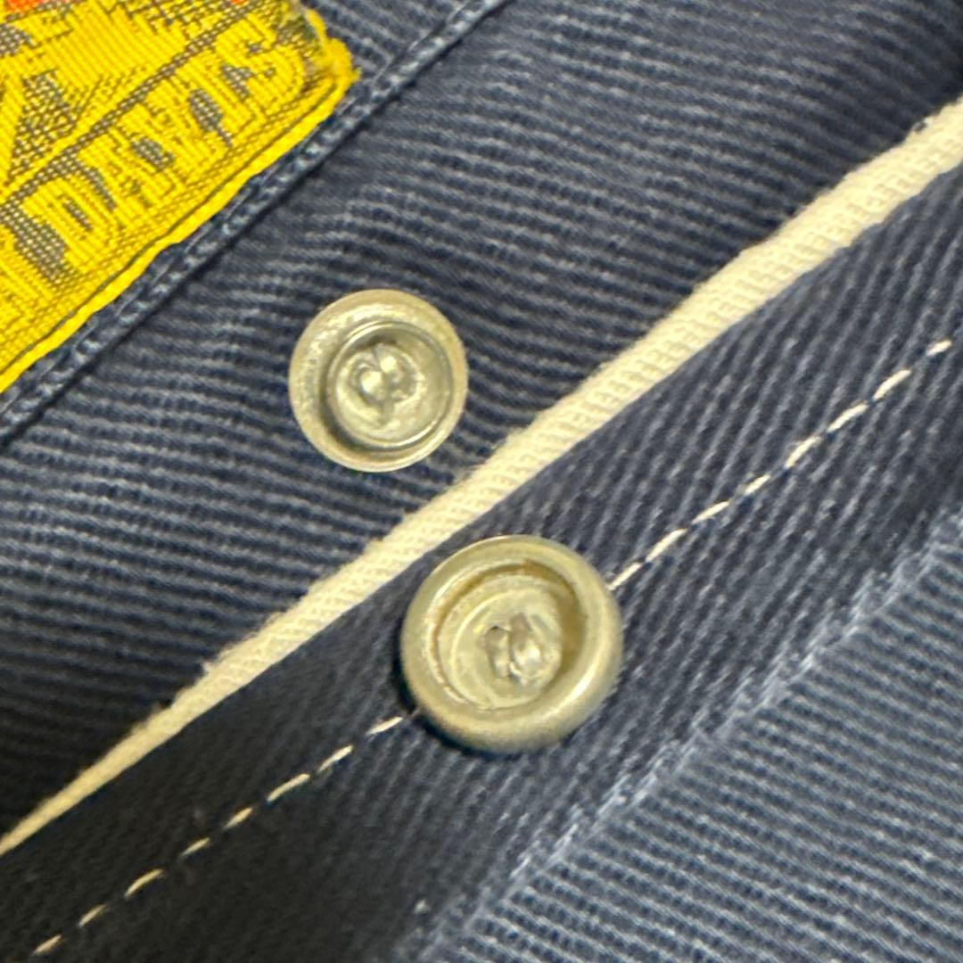 70s BEN DAVIS フリスコパンツ ネイビー 実寸33×29