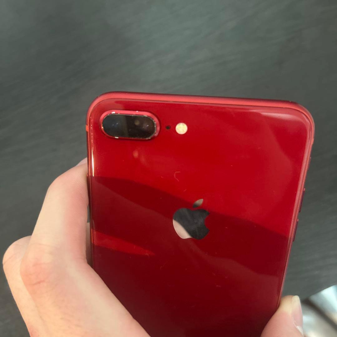 Apple iPhone 8 Plus レッド