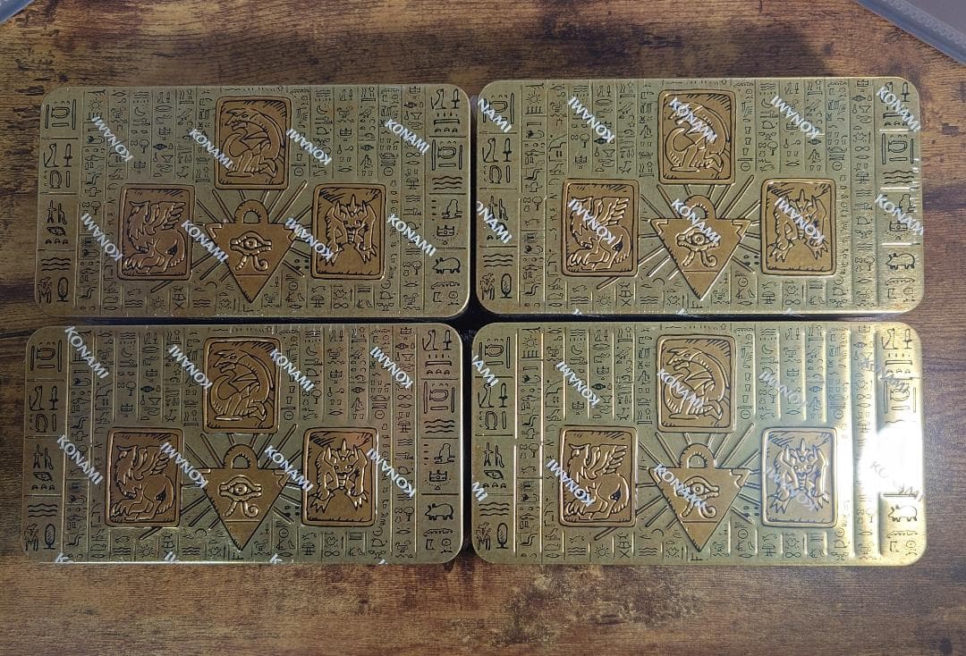遊戯王 Tin of the Pharaoh’s Gods BOX EU版 4箱