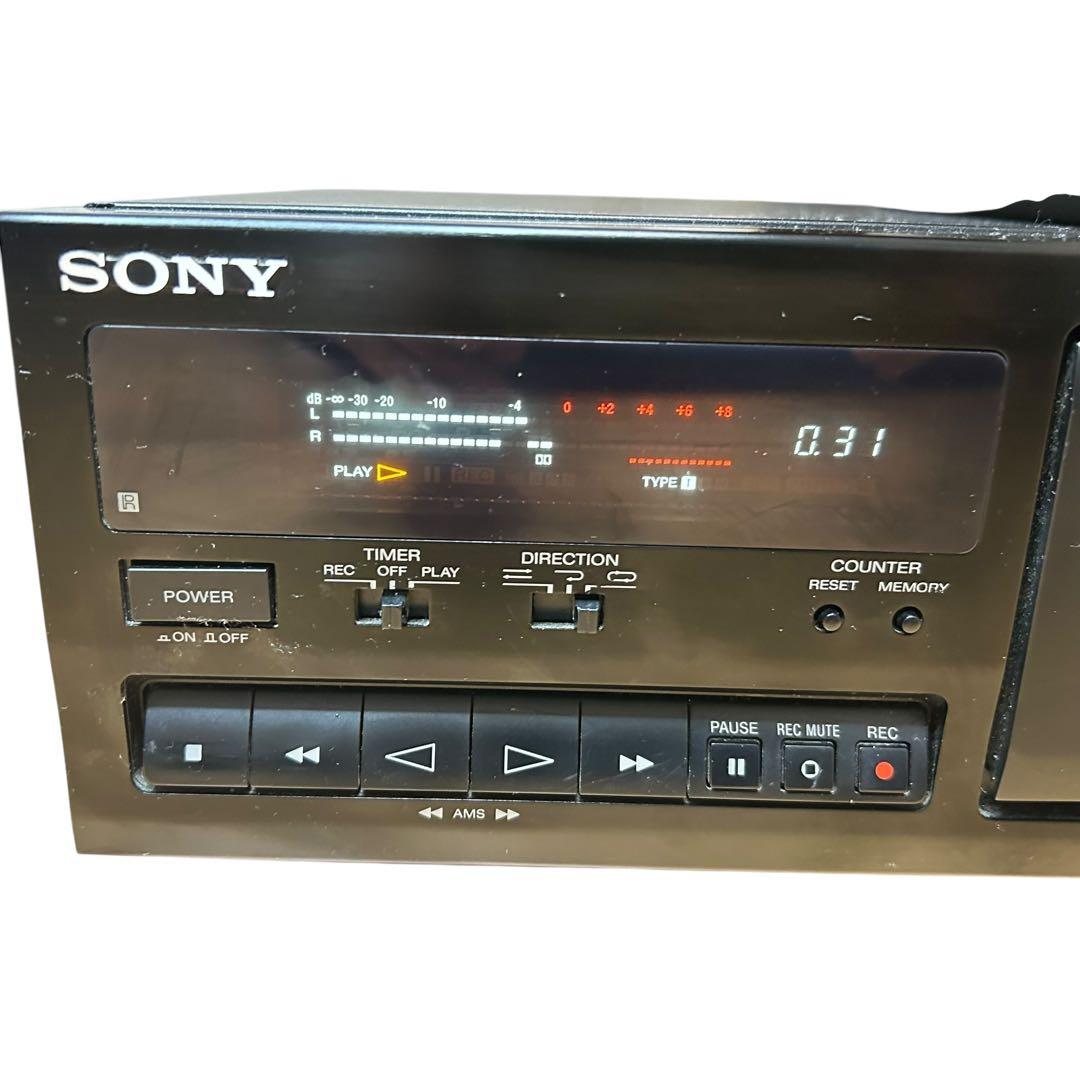 動作確認済 SONY カセットデッキ TCーRX1000T