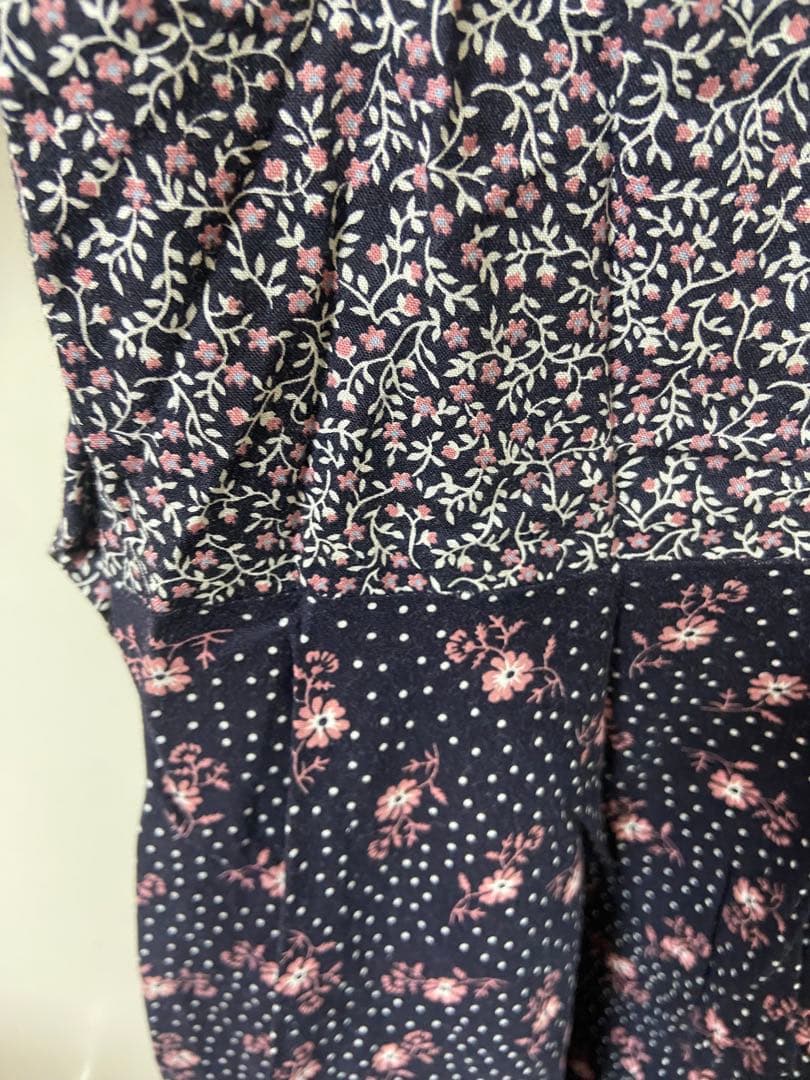 gunne sax ガニーサックス　ガンネサックス　花柄長袖ワンピース